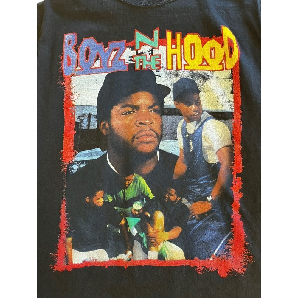 T-Shirt Boy N The Hood Graphic Print - Picture 3 of 6
